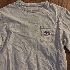 Vineyard Vines Boys Long Sleeve Hockey T Shirt